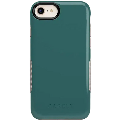 Deep Teal on Nude | Ultra-Protective Bold Case