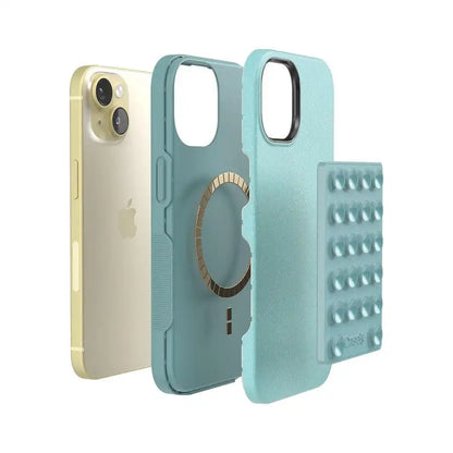 Aquamarine | Ocean Blue Shimmer Grippy