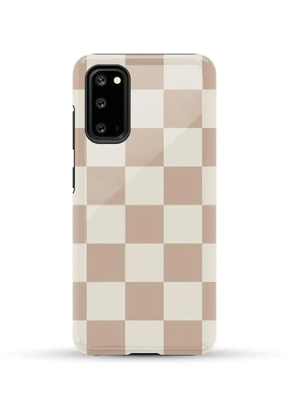 Fit Check | Neutral Checkerboard Samsung Case
