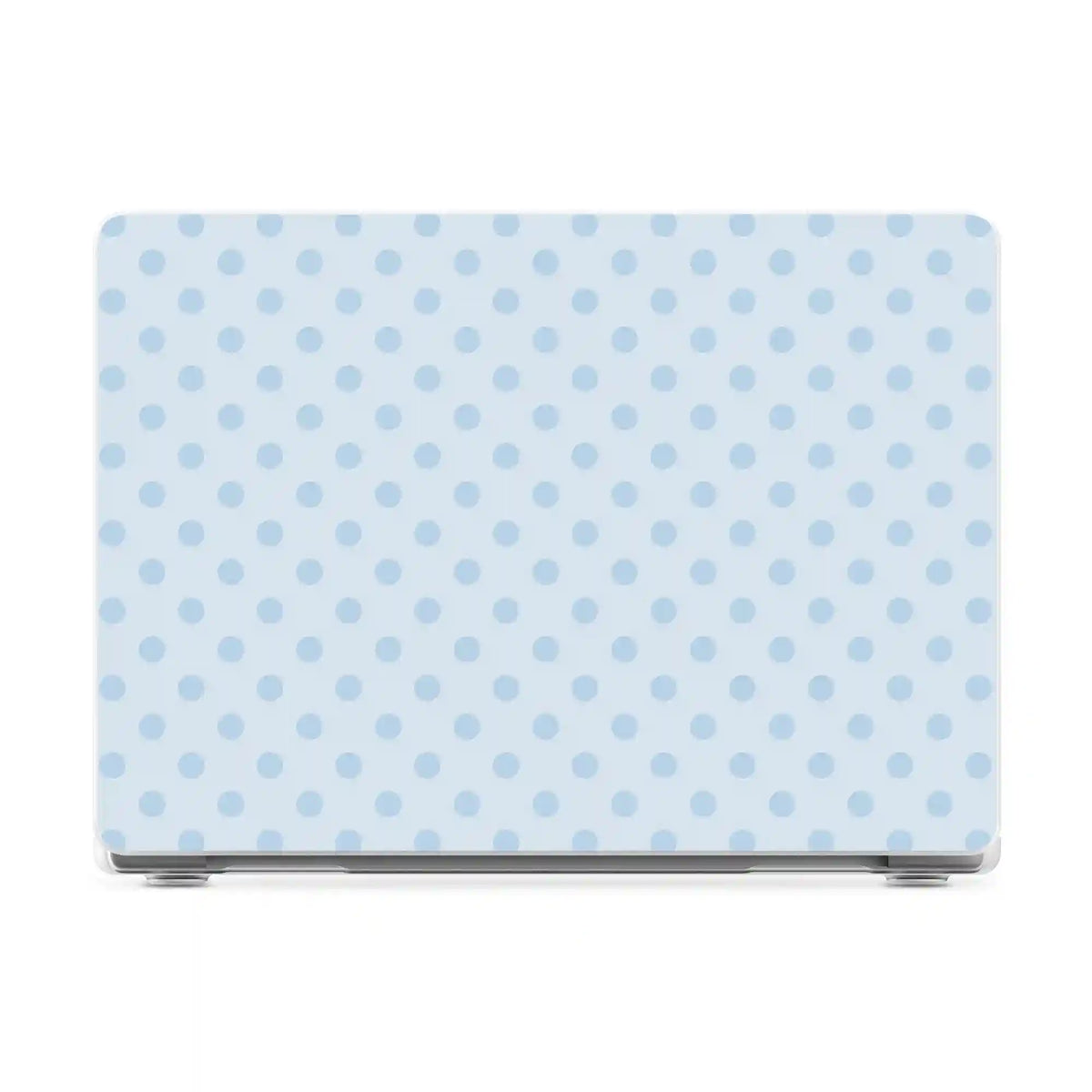Spotted in SoHo | Light Blue Polka Dot Laptop Shell