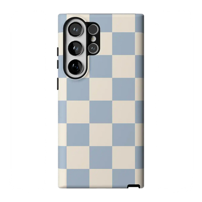 Fit Check | Light Blue Checkerboard Case