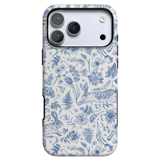 Hop & Bloom | Bunny Toile Case