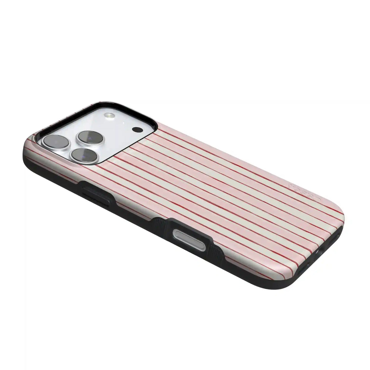 Pretty in Pastel | Blush Stripes Case