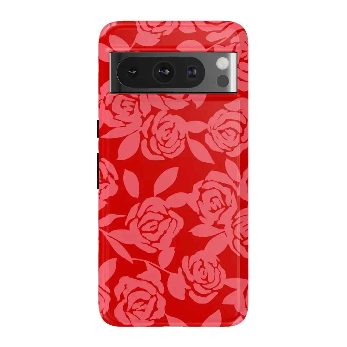 Final Rose | Red & Pink Floral Case