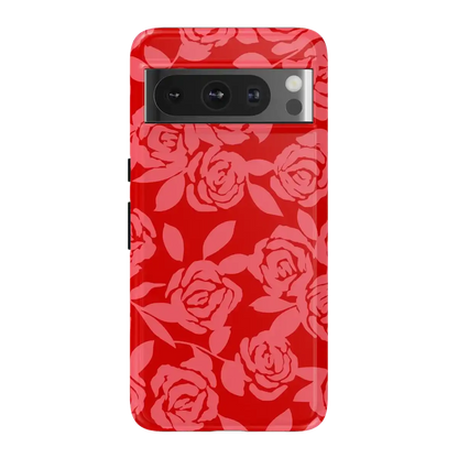 Final Rose | Red & Pink Floral Case