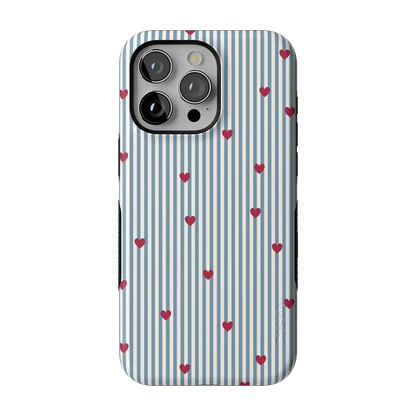 Love Lines | Blue Stripes Case
