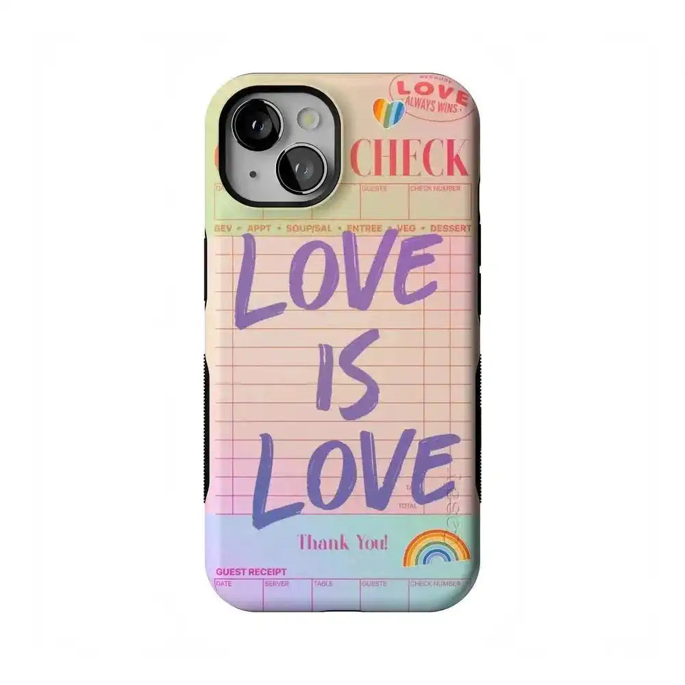 Love is Love | Guest Check Pride Case