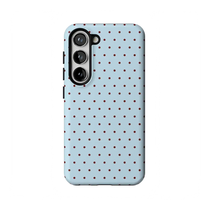 On the Dot | Blue Polka Dot Case