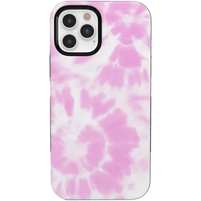 Down for Whatever | Light Pink Tie Dye Case