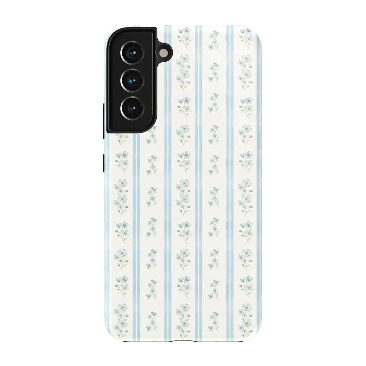 Cottage Stripe | Blue Floral Case