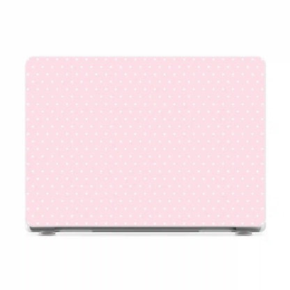 On the Dot | Pink & White Polka Dot Laptop Shell