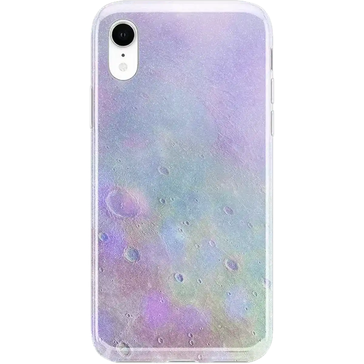 Over the Moon | Pastel Marble Moon Case