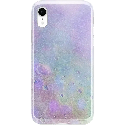 Over the Moon | Pastel Marble Moon Case
