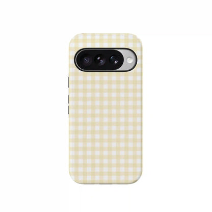 Pastel Picnic | Yellow Gingham Case