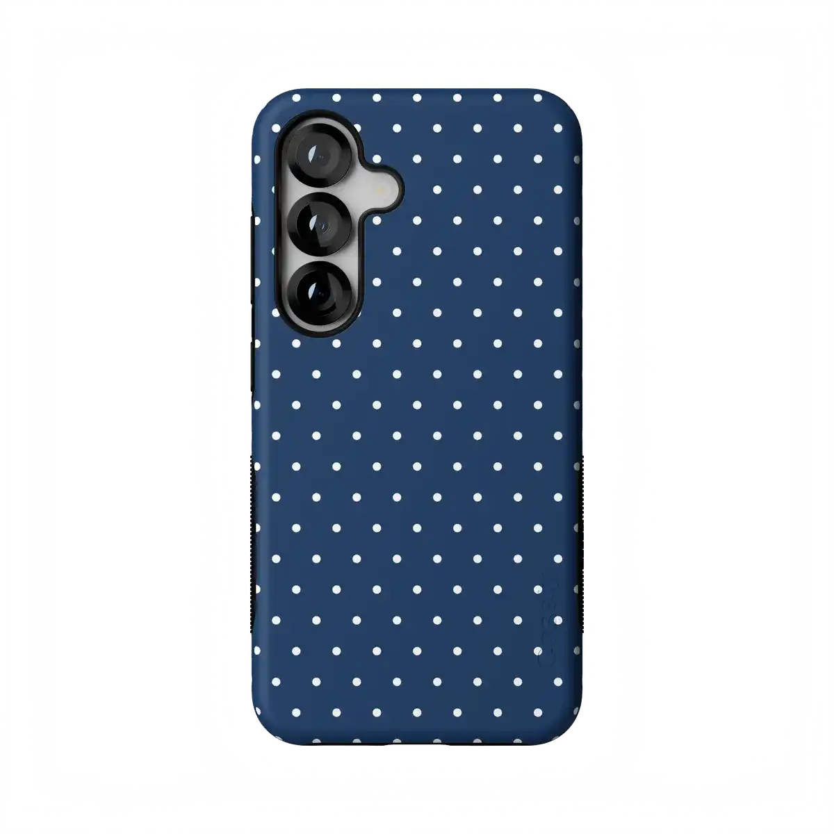 On the Dot | Navy Polka Dot Case