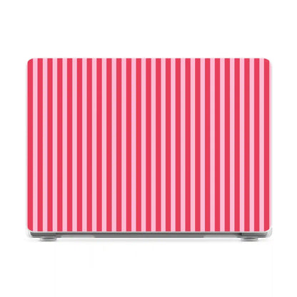 Perfect Stripes | Pink Stripes Laptop Shell