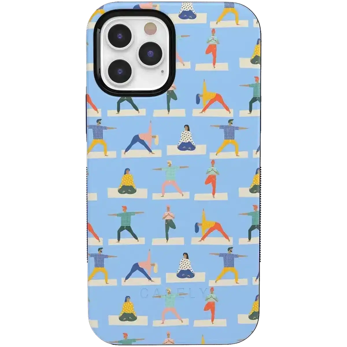 Go with the Flow | Light Blue Yoga Case