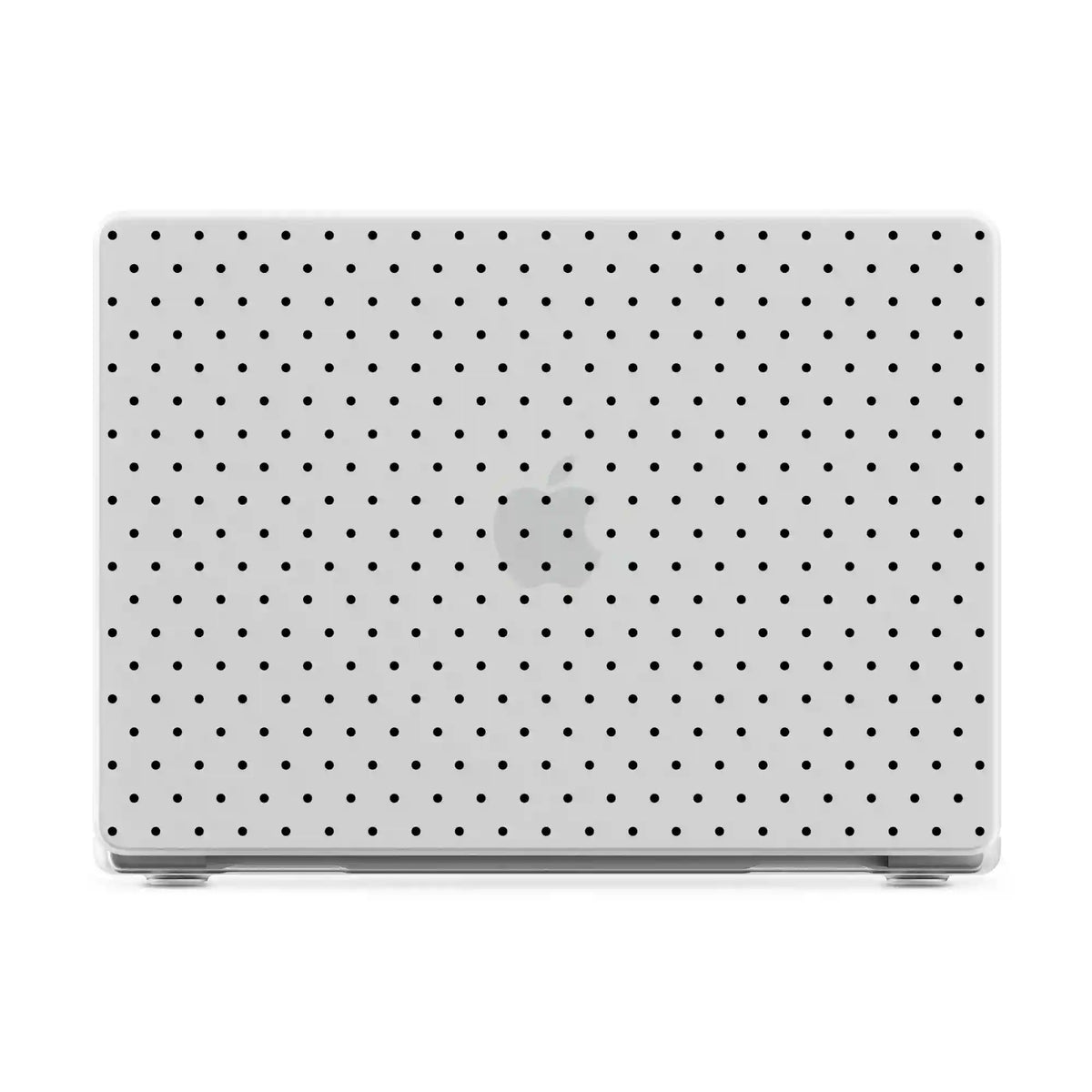 On the Dot | Black Polka Dot Laptop Shell