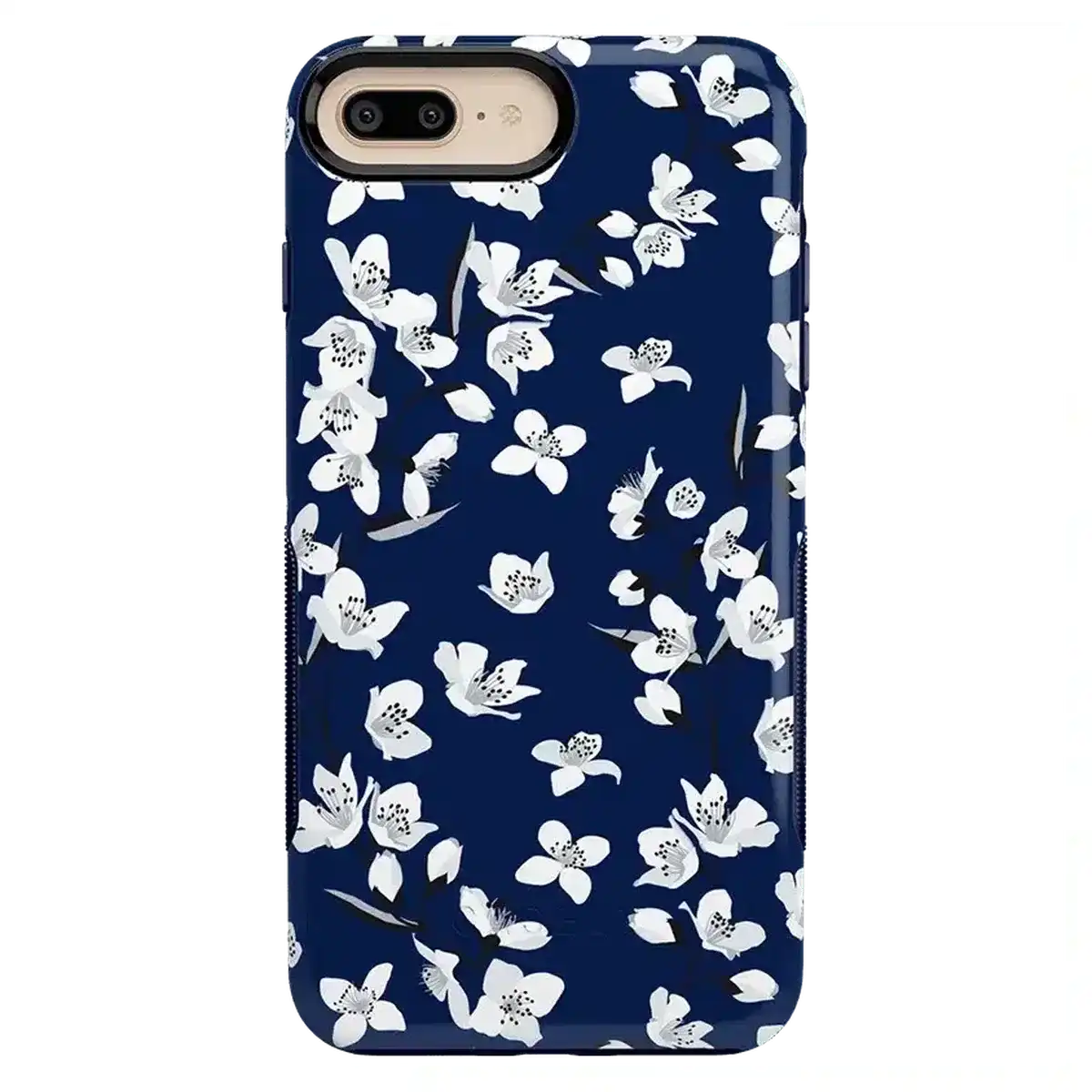 Floral Forest | Navy Cherry Blossom Floral Case