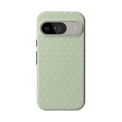 On the Dot | Green Polka Dot Case