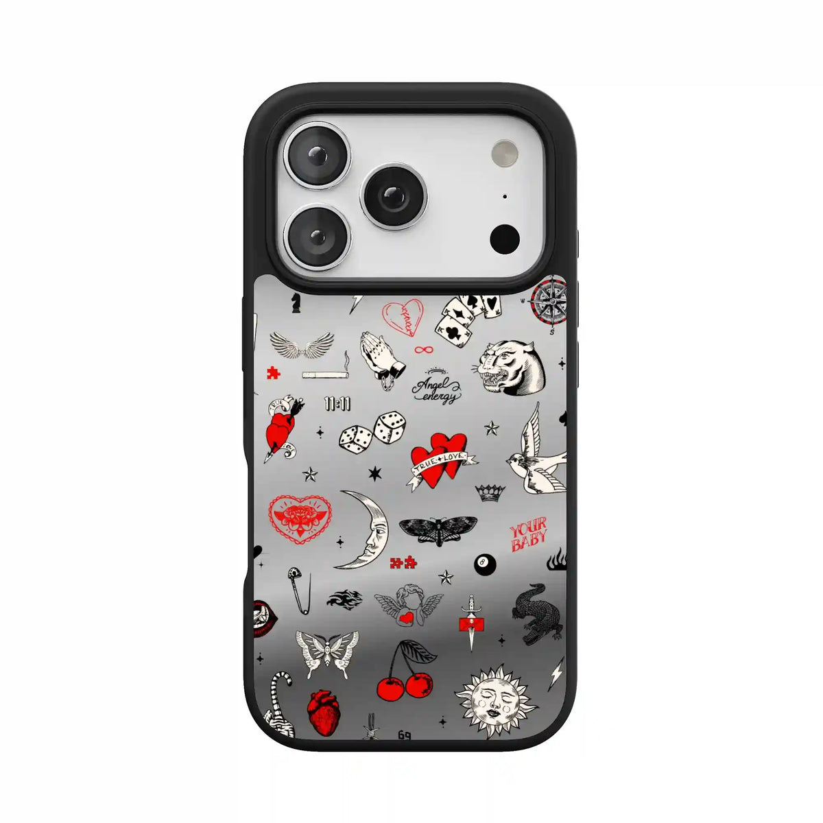 Not a Phase | Clear Flash Tattoo Case