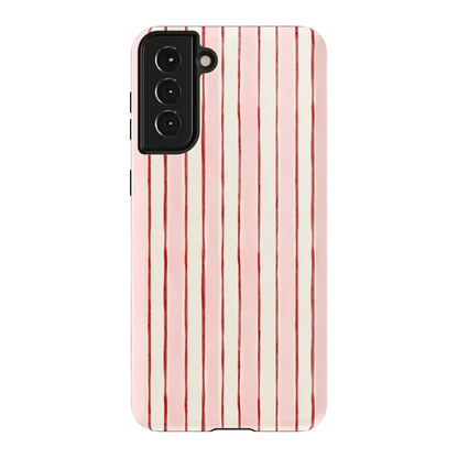 Pretty in Pastel | Blush Stripes Case