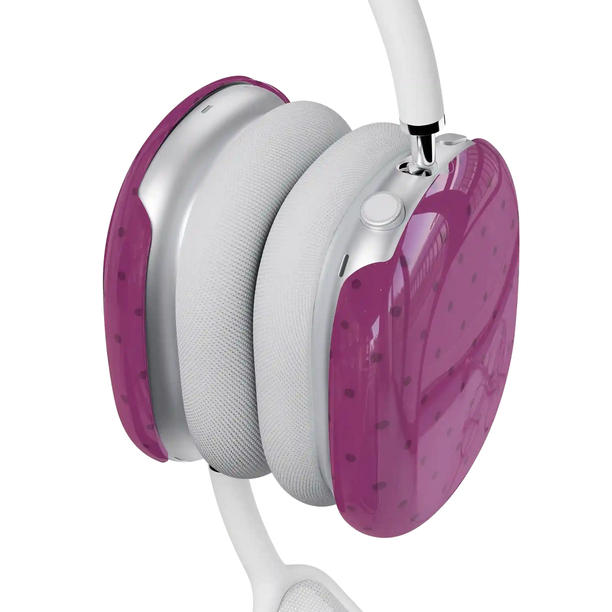 On the Dot | Plum Polka Dot AirPods Max Case