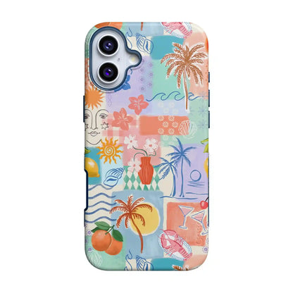 Tropical Heat | Beachy Collage Case