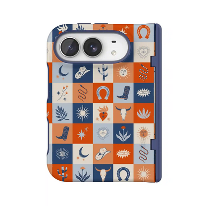 Dirt Road Chic | Western Squares Case