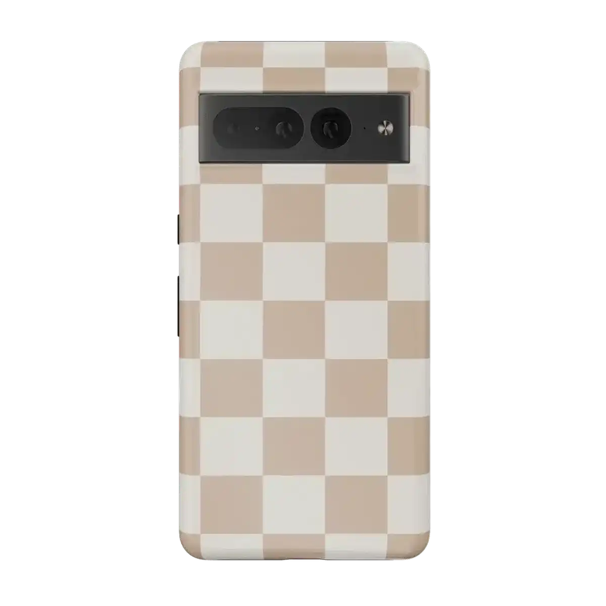 Fit Check | Neutral Checkerboard Google Pixel Case
