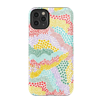Color Me Happy | Pattern Colorblock Case