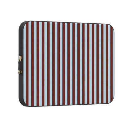 Sunday in Brooklyn | Blue Stripes Laptop Case