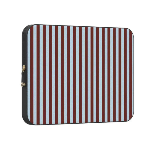 Sunday in Brooklyn | Blue Stripes Laptop Case