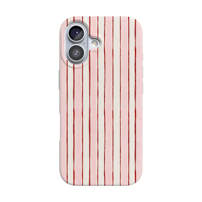 Pretty in Pastel | Blush Stripes Case