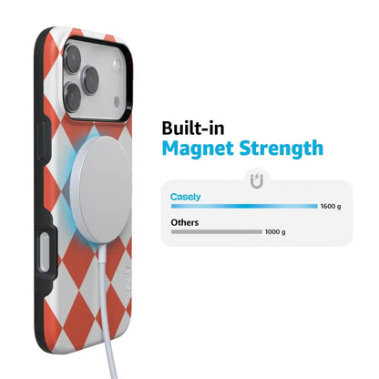 Red Checkerboard | High Contrast Design Case