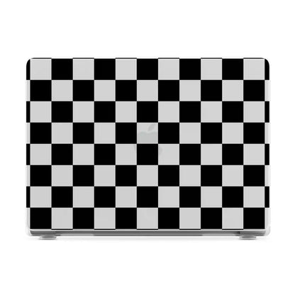 Fit Check | Black Checkerboard Laptop Shell