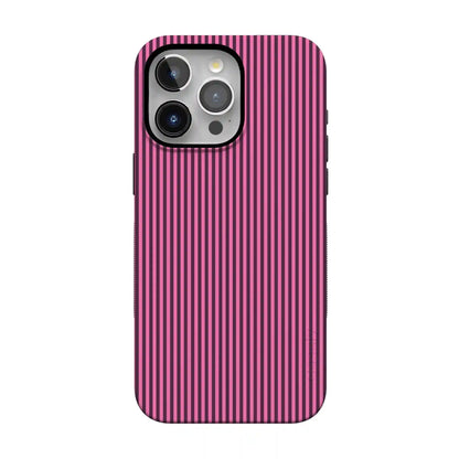 Stripes and the City | Pink & Purple Pinstripe Case