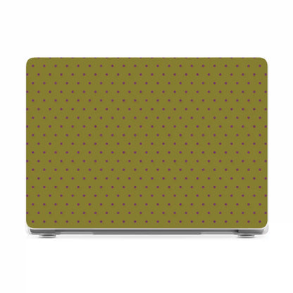 On the Dot | Moss & Plum Dots Laptop Shell