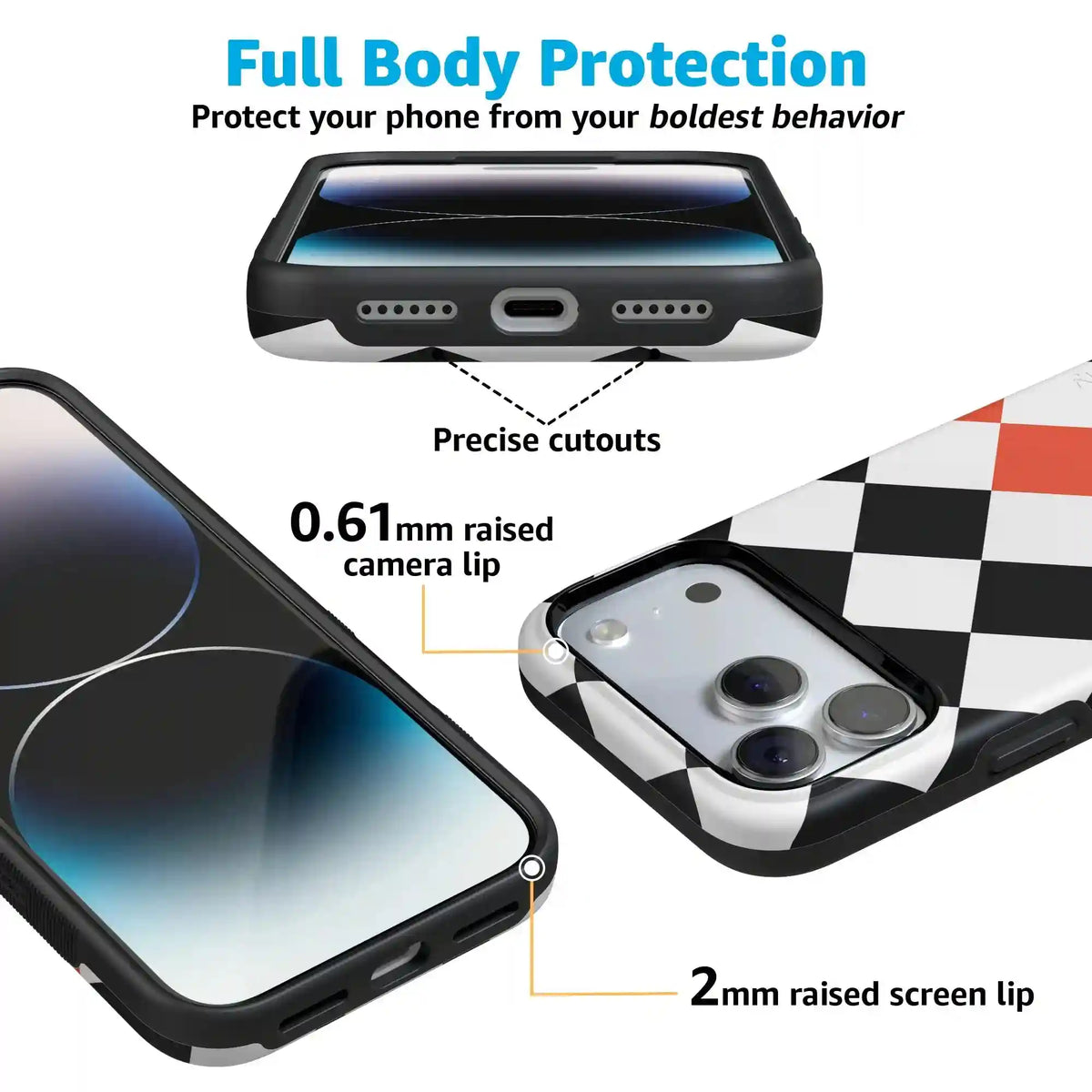 Checkerboard | High Contrast Design Case