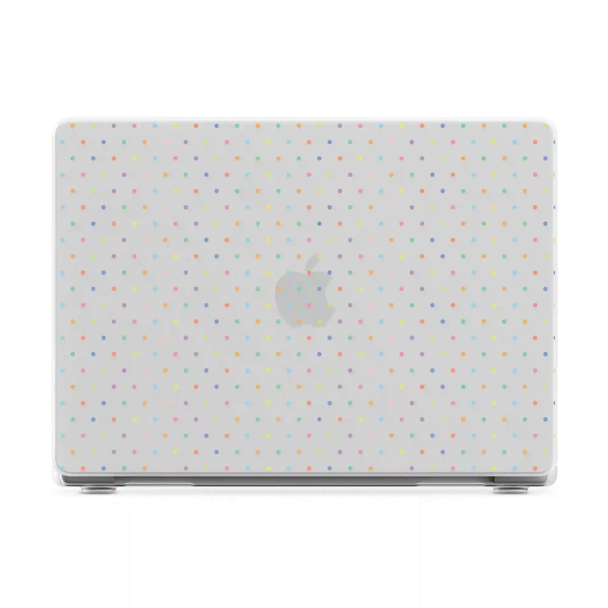 On the Dot | Rainbow Polka Dot Laptop Shell