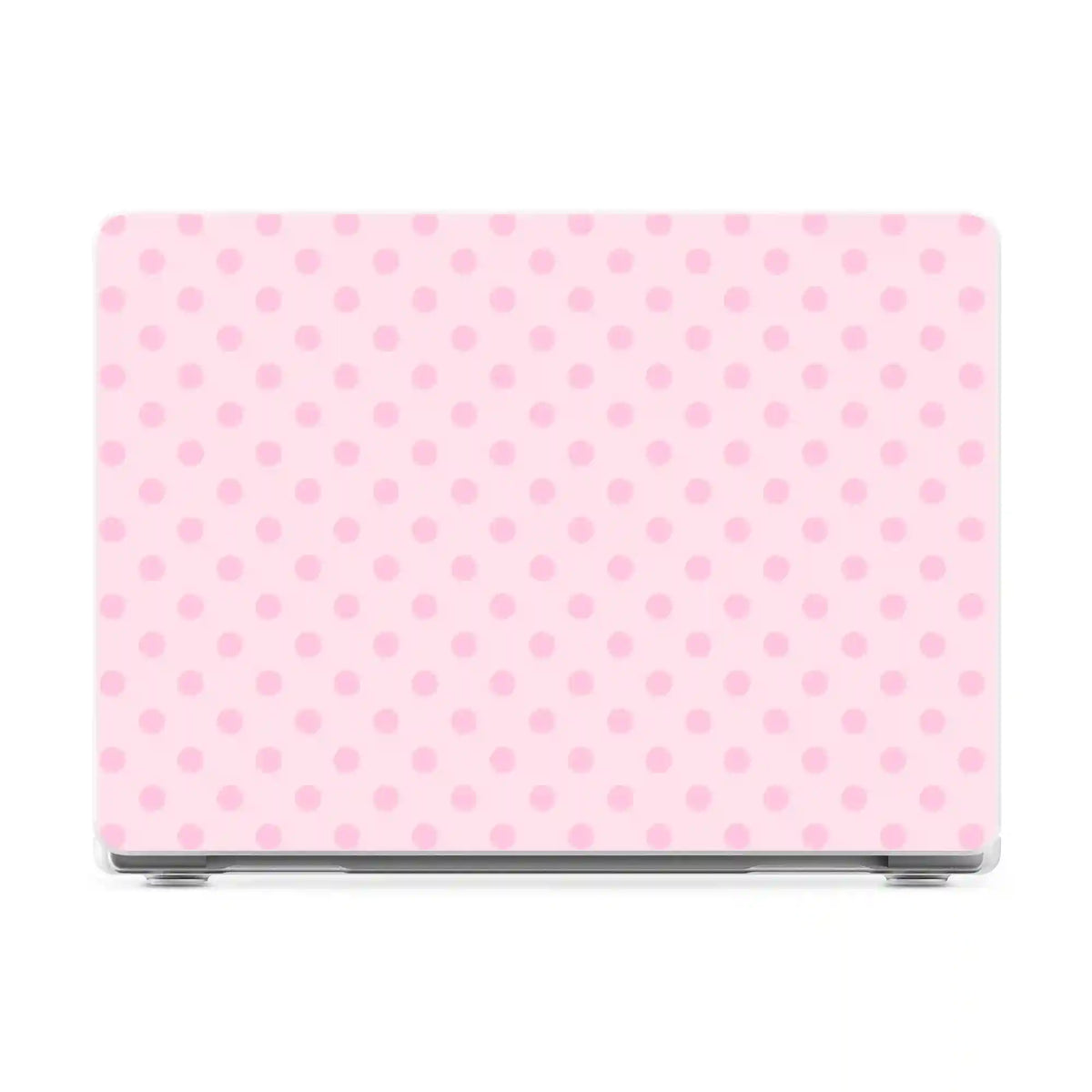 Spotted in SoHo | Pink Polka Dot Laptop Shell