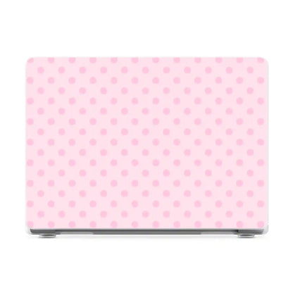 Spotted in SoHo | Pink Polka Dot Laptop Shell