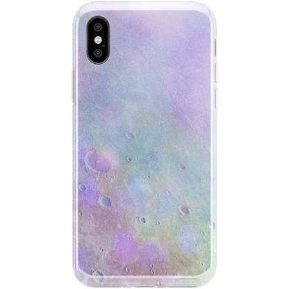 Over the Moon | Pastel Marble Moon Case
