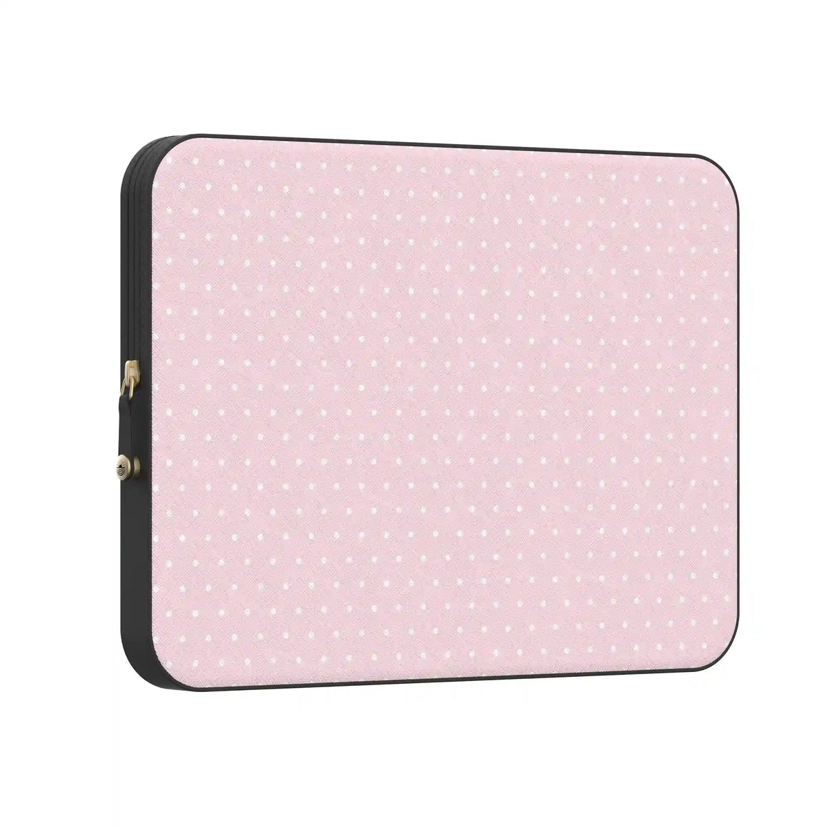 On the Dot | Pink & White Polka Dot Laptop Case