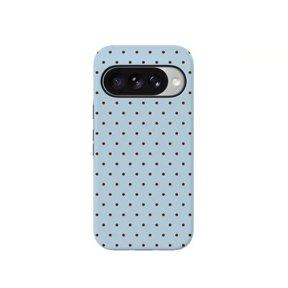 On the Dot | Blue Polka Dot Case