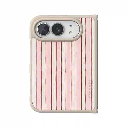 Pretty in Pastel | Blush Stripes Case
