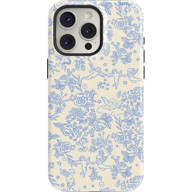 Cupid's Canvas | Periwinkle Floral Case