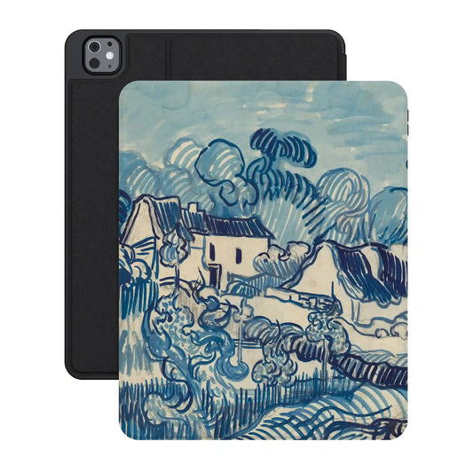Van Gogh | Landscape With Houses iPad Case