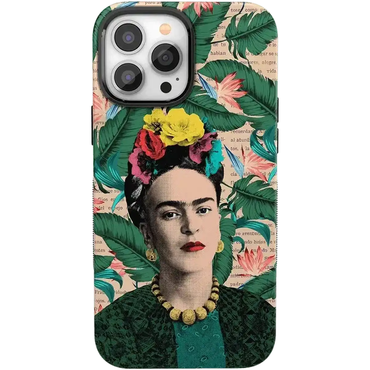 Find Your Muse | Frida Kahlo Portrait Floral Case
