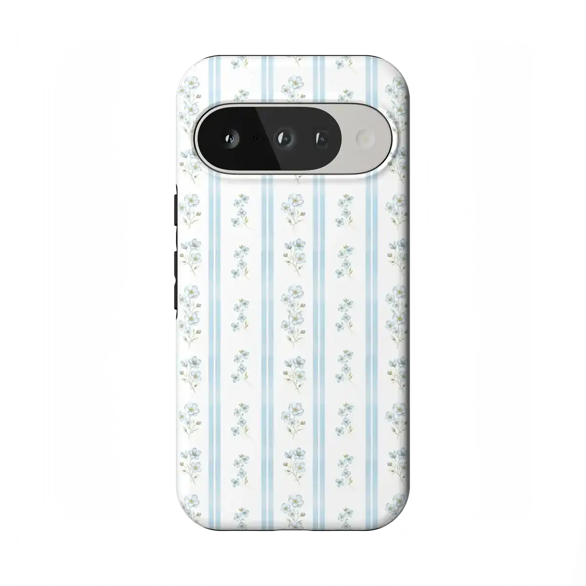 Cottage Stripe | Blue Floral Case